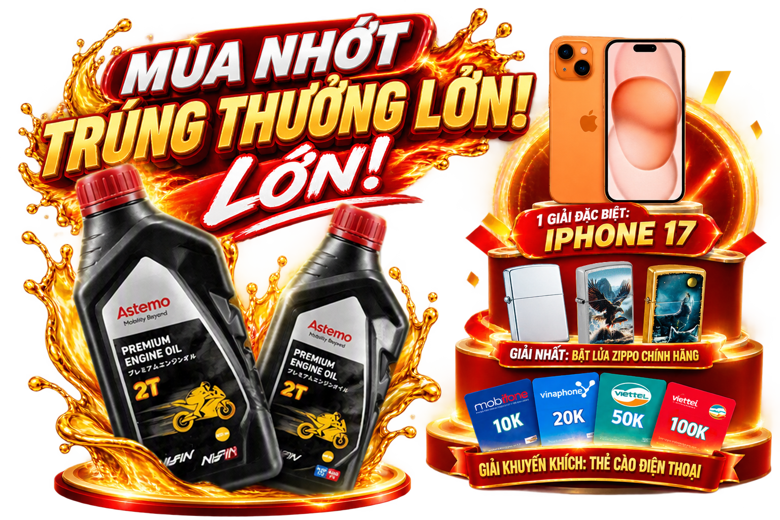 Sản phẩm dầu nhớt NISSIN